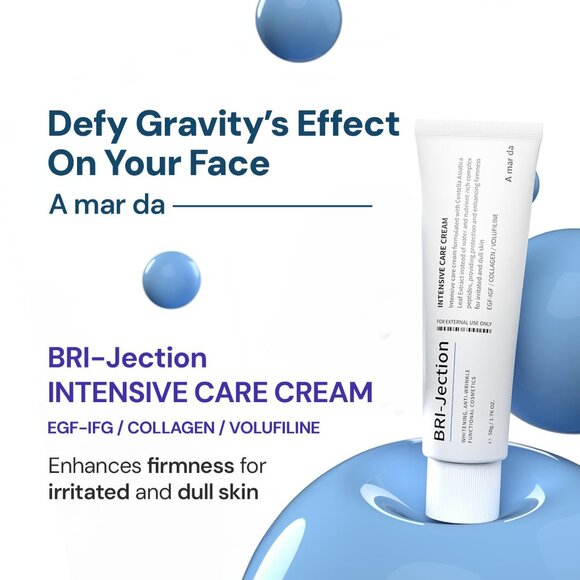 BRI-Jection Collagen Firming Hydrating Cream w Volufiline Centella Korean Skinca - Picture 3 of 10